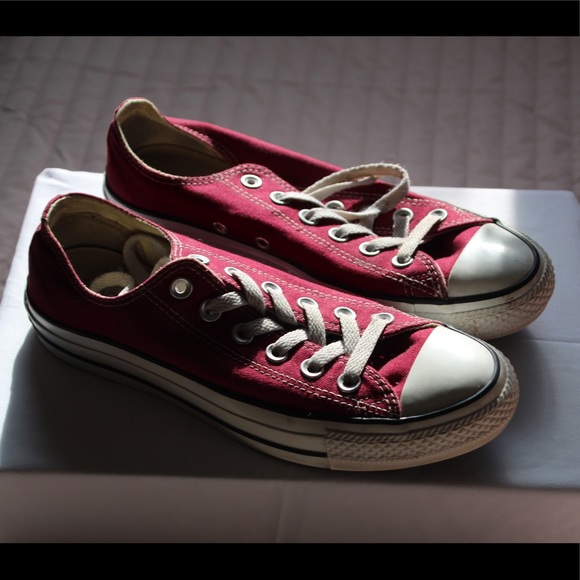 converse all star burgundy